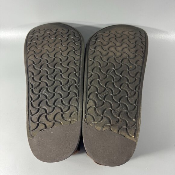 Birkenstock Alabama Brown Oils Leather Closed Toe Shoes, Size 45 main image 7